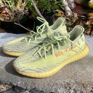 Yeezy boost 350 semi frozen yellow